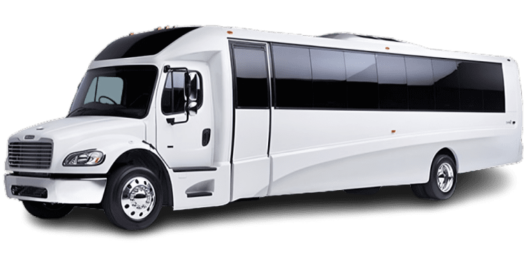 35 PAX Party Bus white