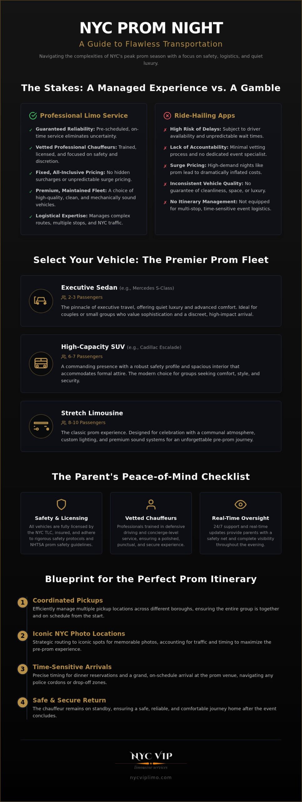 Prom Limo NYC: Ultimate Luxury & Safety Guide 2026