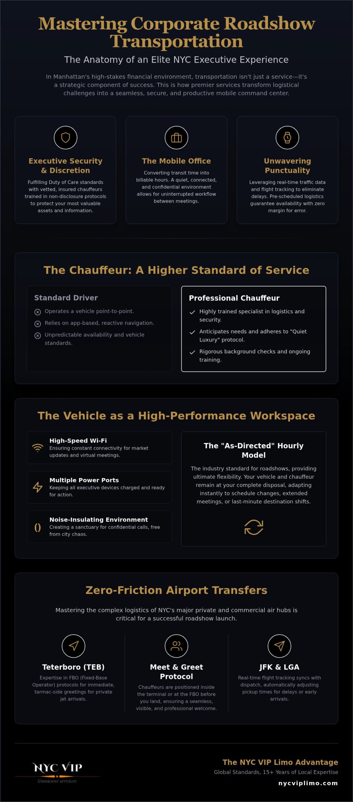 Executive Car Service: The Professional’s Guide to NYC Ground Logistics 2026
