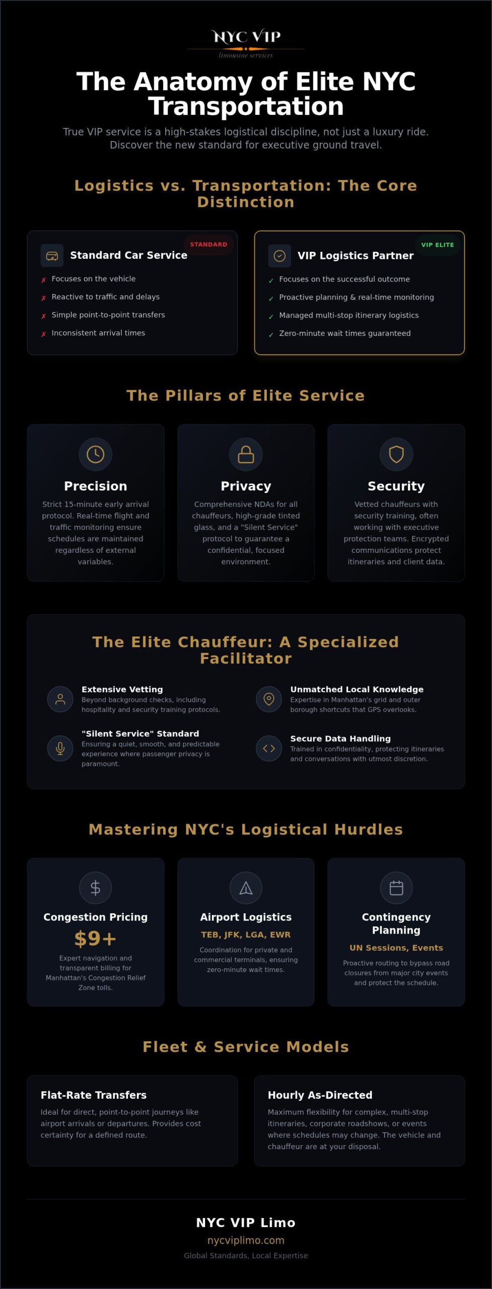 VIP Transportation NYC: The Executive Guide to Luxury Ground Logistics in 2026