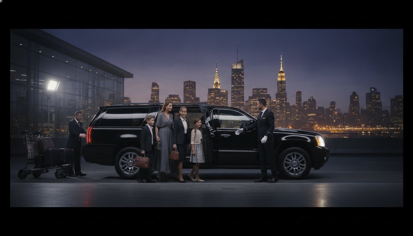 Best Car Service for Family of 5 With Luggage in NYC: 2026 Guide