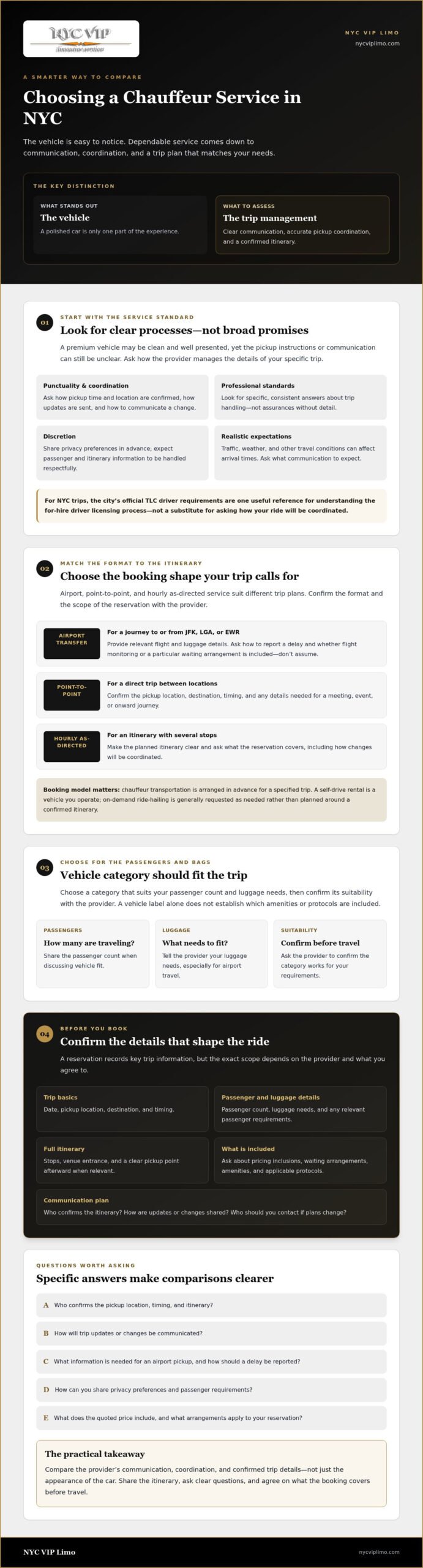 Luxury Chauffeur Service: How to Choose the Right Provider