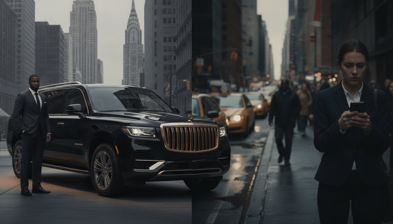 Professional Chauffeur vs Rideshare Driver in NYC: The Executive’s Comparison
