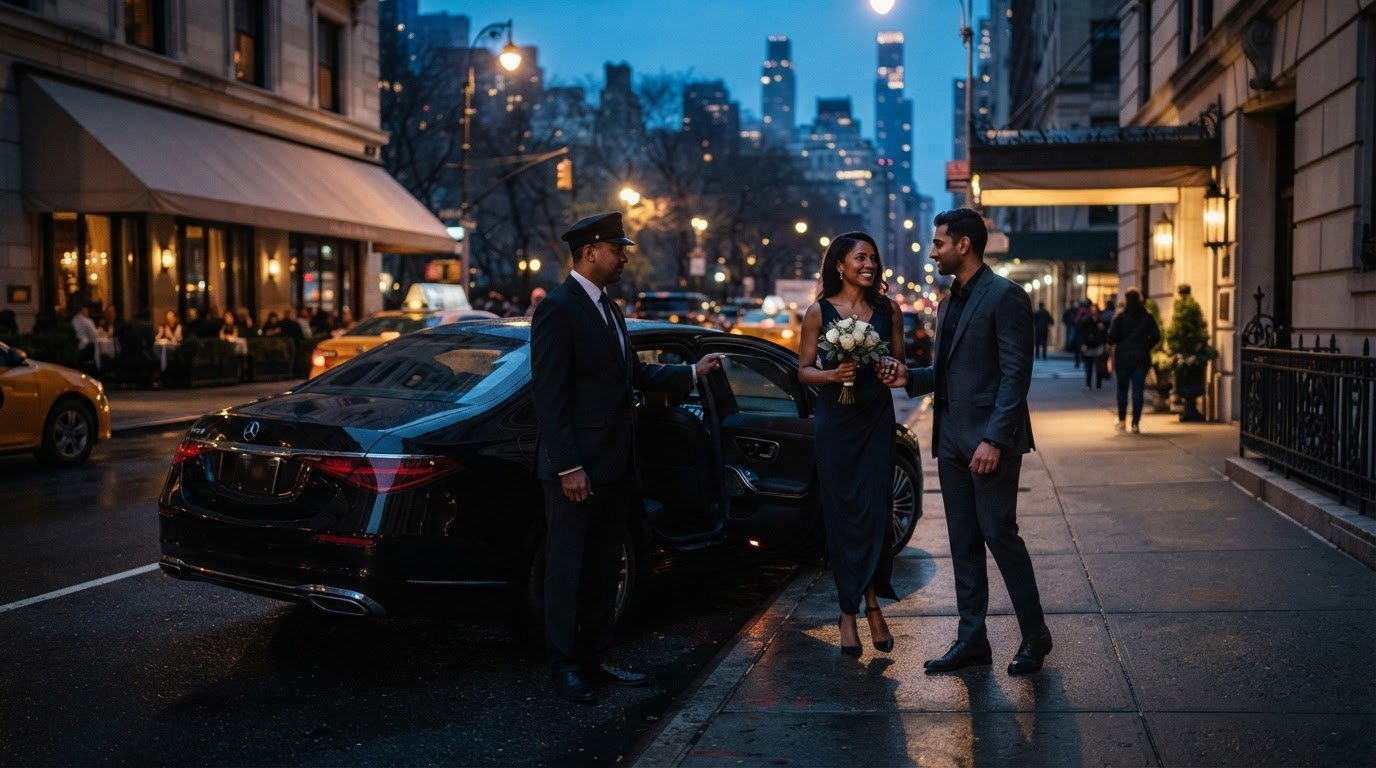 Anniversary Dinner Transportation in NYC: A Couple’s Booking Guide