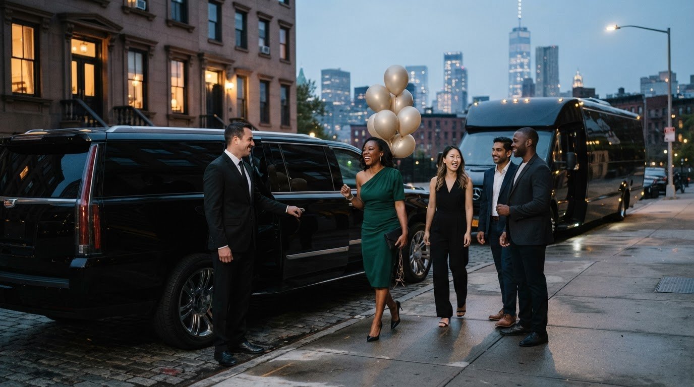 Birthday Party Limo Service in Brooklyn: Rentals and Rates