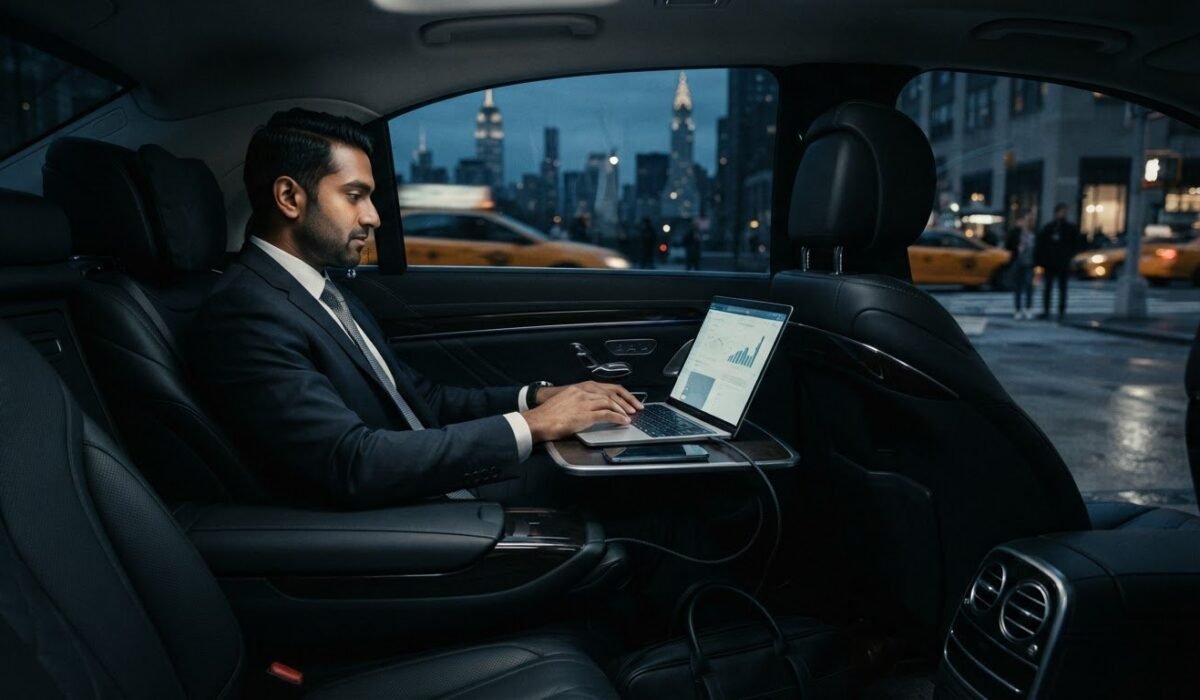 NYC Car Service With WiFi for Working on the Go