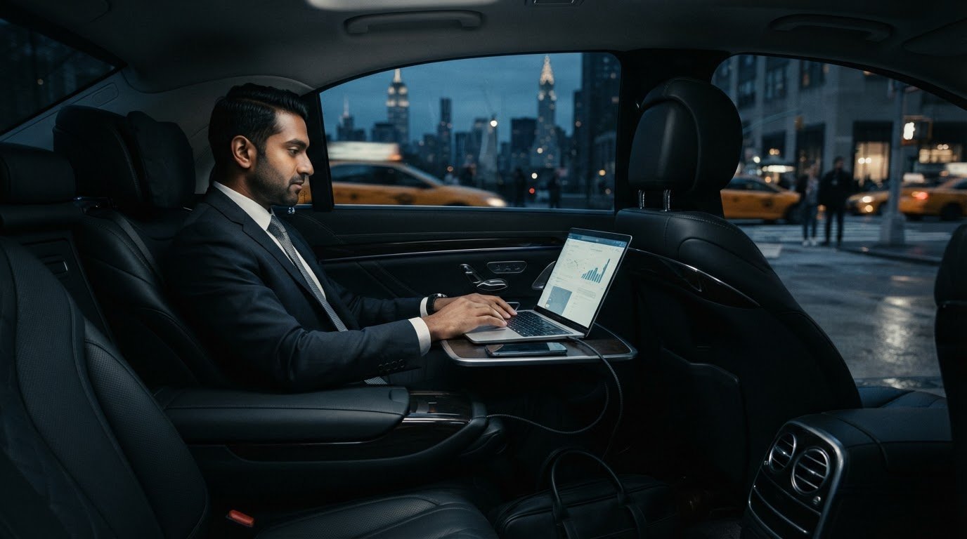 NYC Car Service With WiFi for Working on the Go