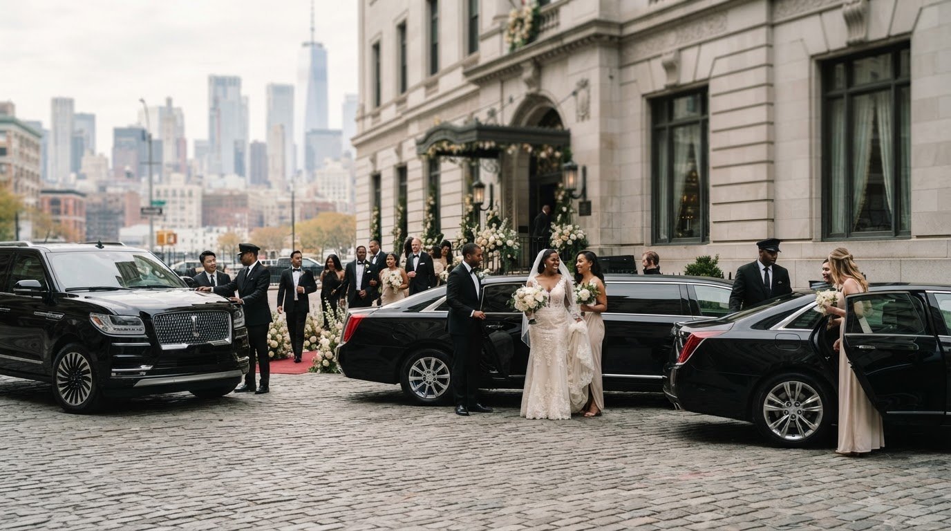 NYC Wedding Party Transportation: Seamless Travel Guide